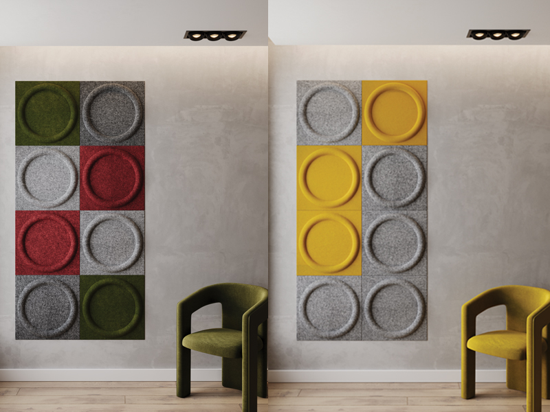 FeltVibe Acoustic 3D TILES