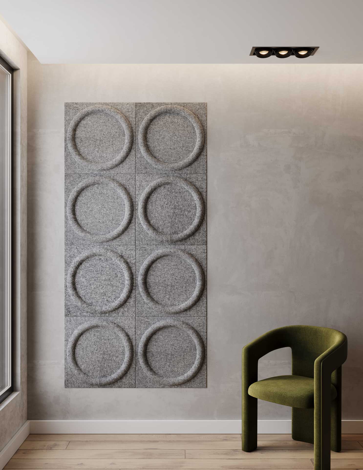 3D Acoustic Felt Wall & Ceiling Tiles